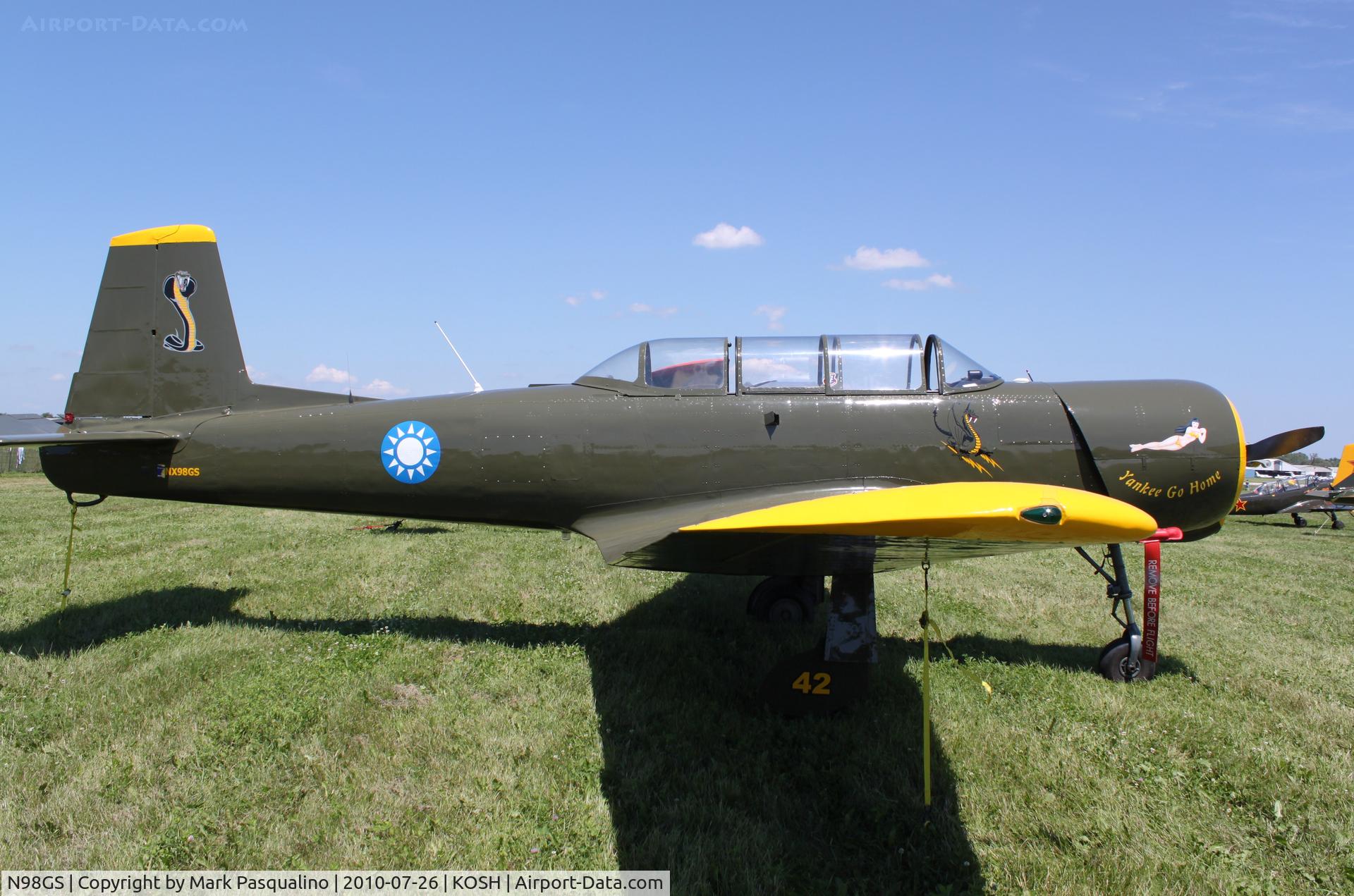 N98GS, 1976 Nanchang CJ-6A C/N 2751242, Nanchang CJ-6