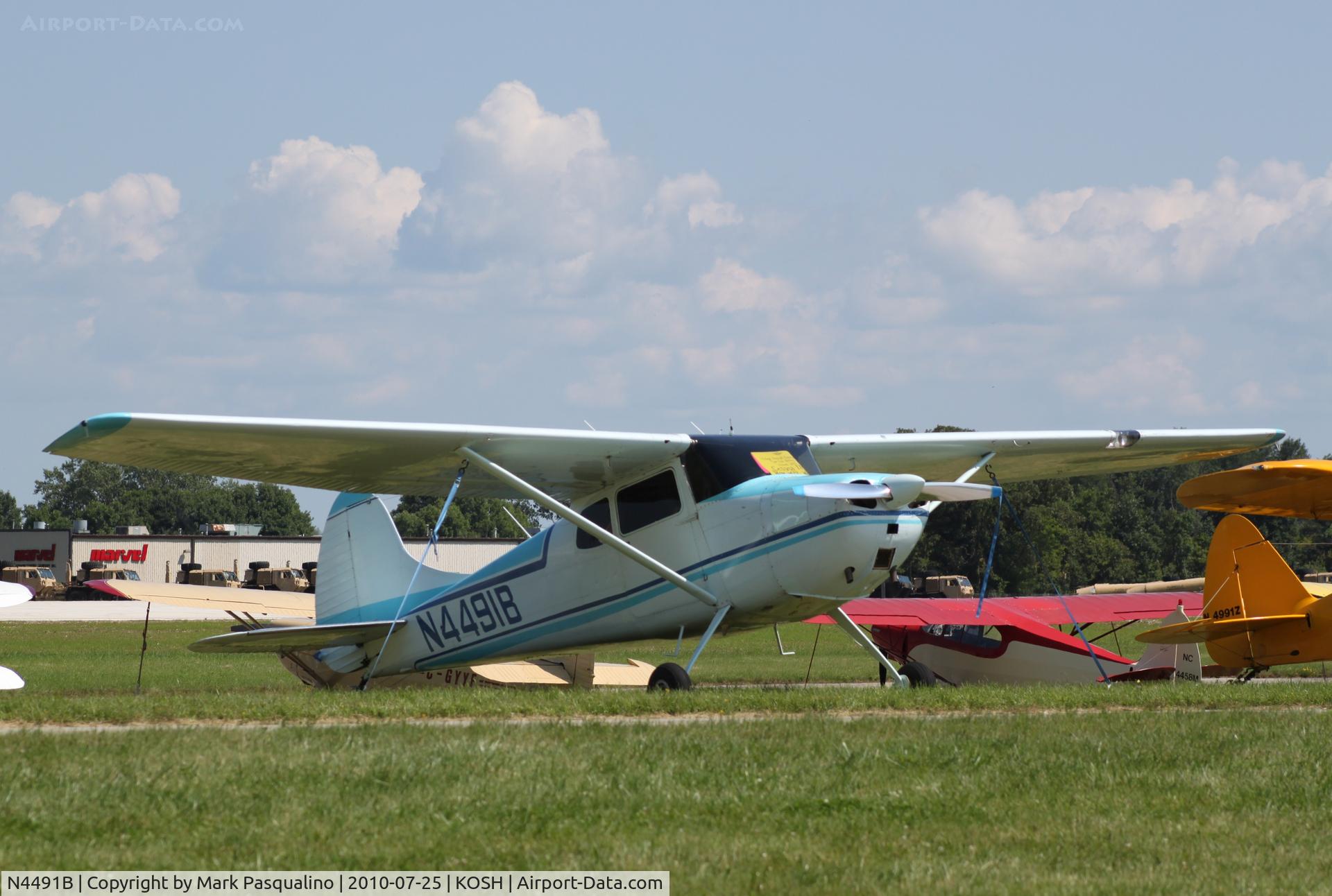 N4491B, 1955 Cessna 170B C/N 26835, Cessna 170B