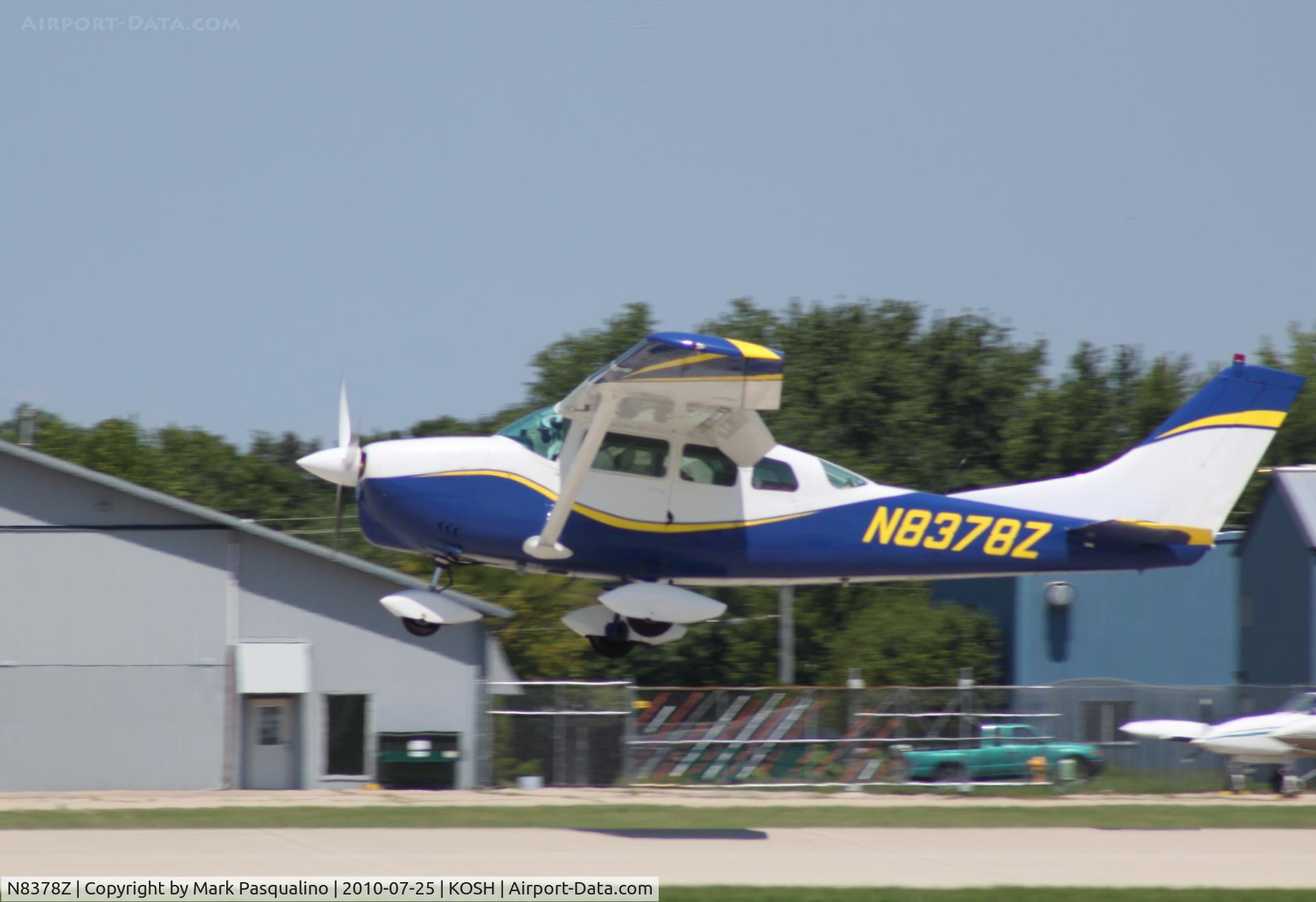 N8378Z, 1963 Cessna 210-5 (205) C/N 205-0378, Cessna 205