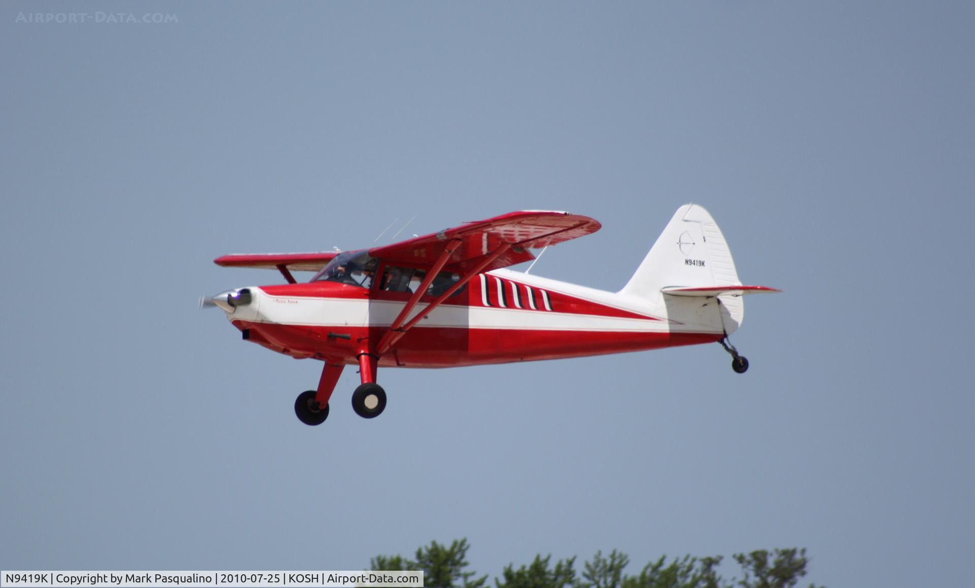 N9419K, 1947 Stinson 108-2 Voyager C/N 108-2419, Stinson 108-2
