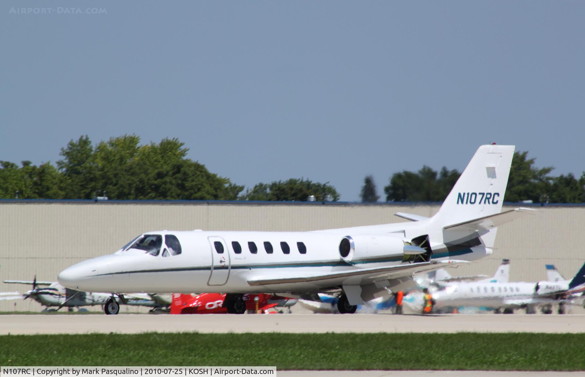 N107RC, 1988 Cessna S550 Citation IIS C/N S550-0150, Cessna S550