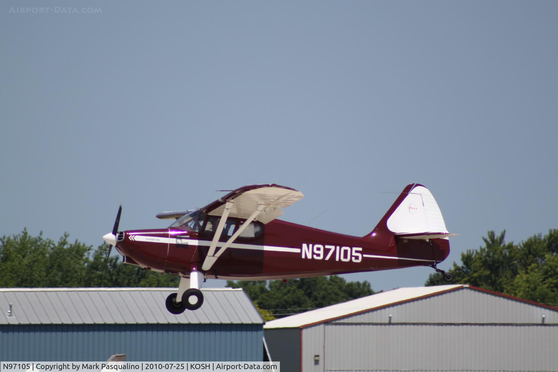 N97105, 1946 Stinson 108-1 Voyager C/N 108-1105, Stinson 108-1