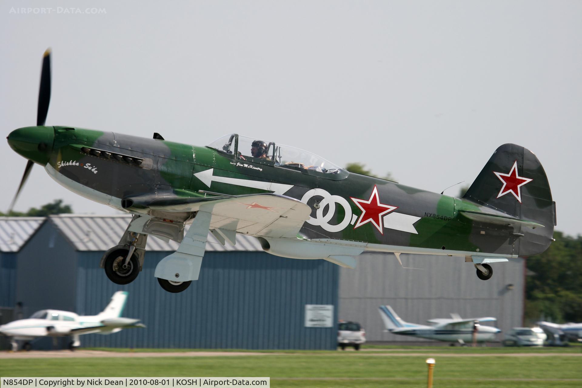 N854DP, 1994 Yakovlev Yak-3M C/N 0470101, KOSH
