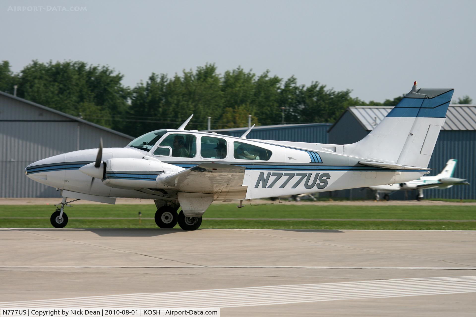 N777US, 1966 Beech C55 Baron (95-C55) C/N TE-182, KOSH