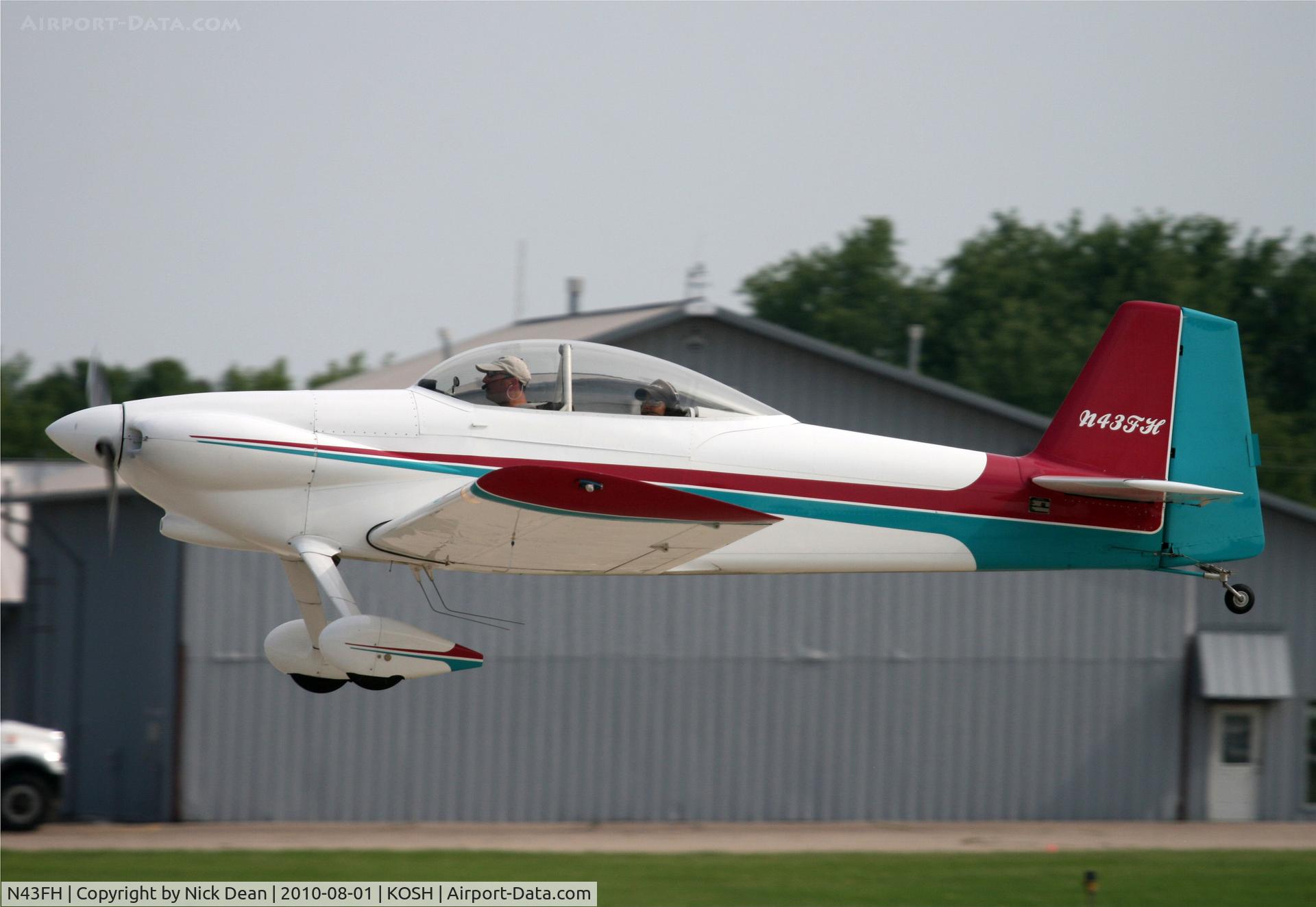 N43FH, 1995 Vans RV-4 C/N 2843, KOSH