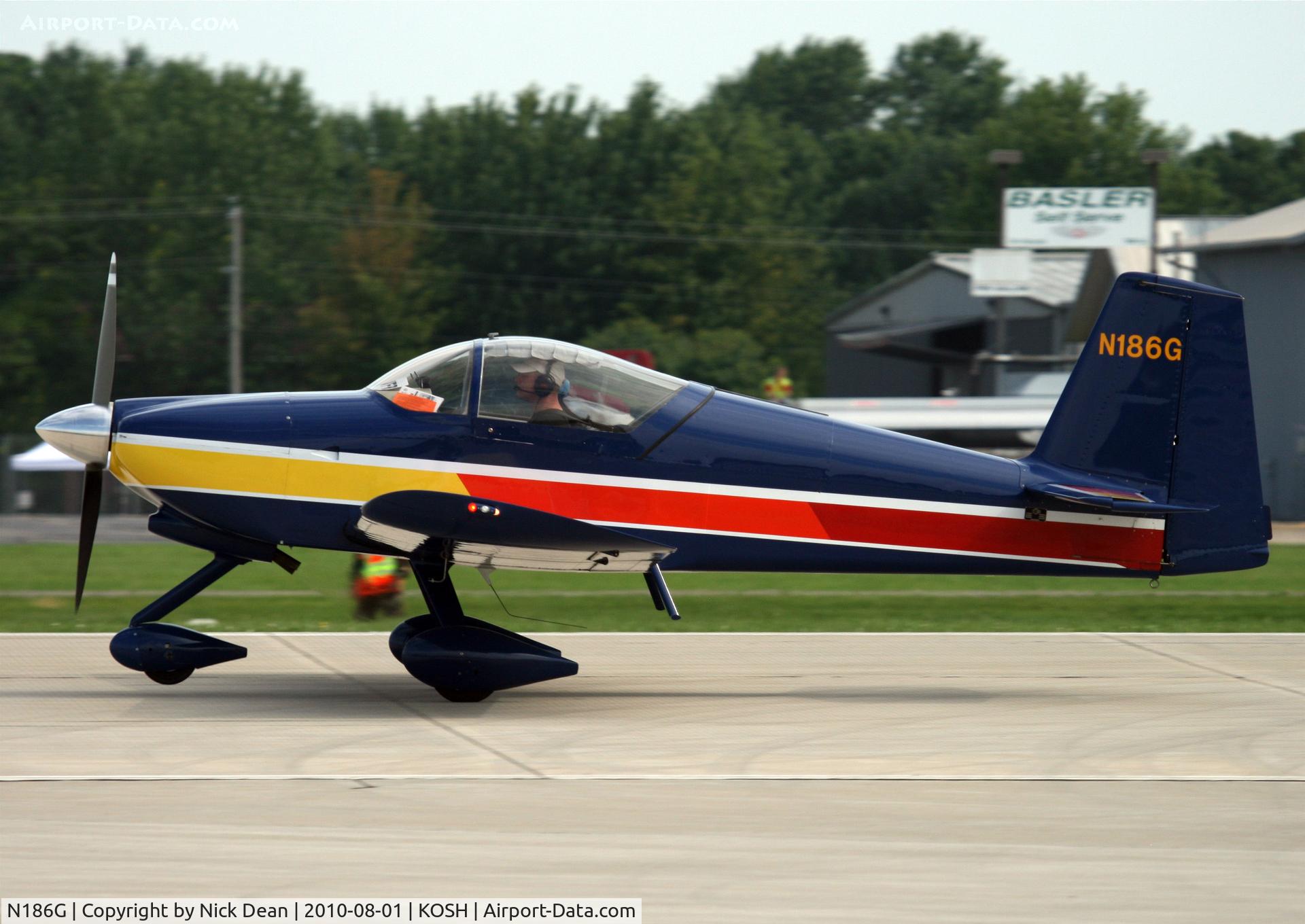 N186G, 2001 Vans RV-6A C/N 60495, KOSH