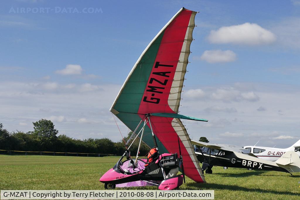 G-MZAT, 1995 Mainair Blade C/N 1060-1195-7-W860, 1995 Mainair Sports Ltd MAINAIR BLADE, c/n: 1060-1195-7-W860 at 2010 Stoke Golding Stakeout