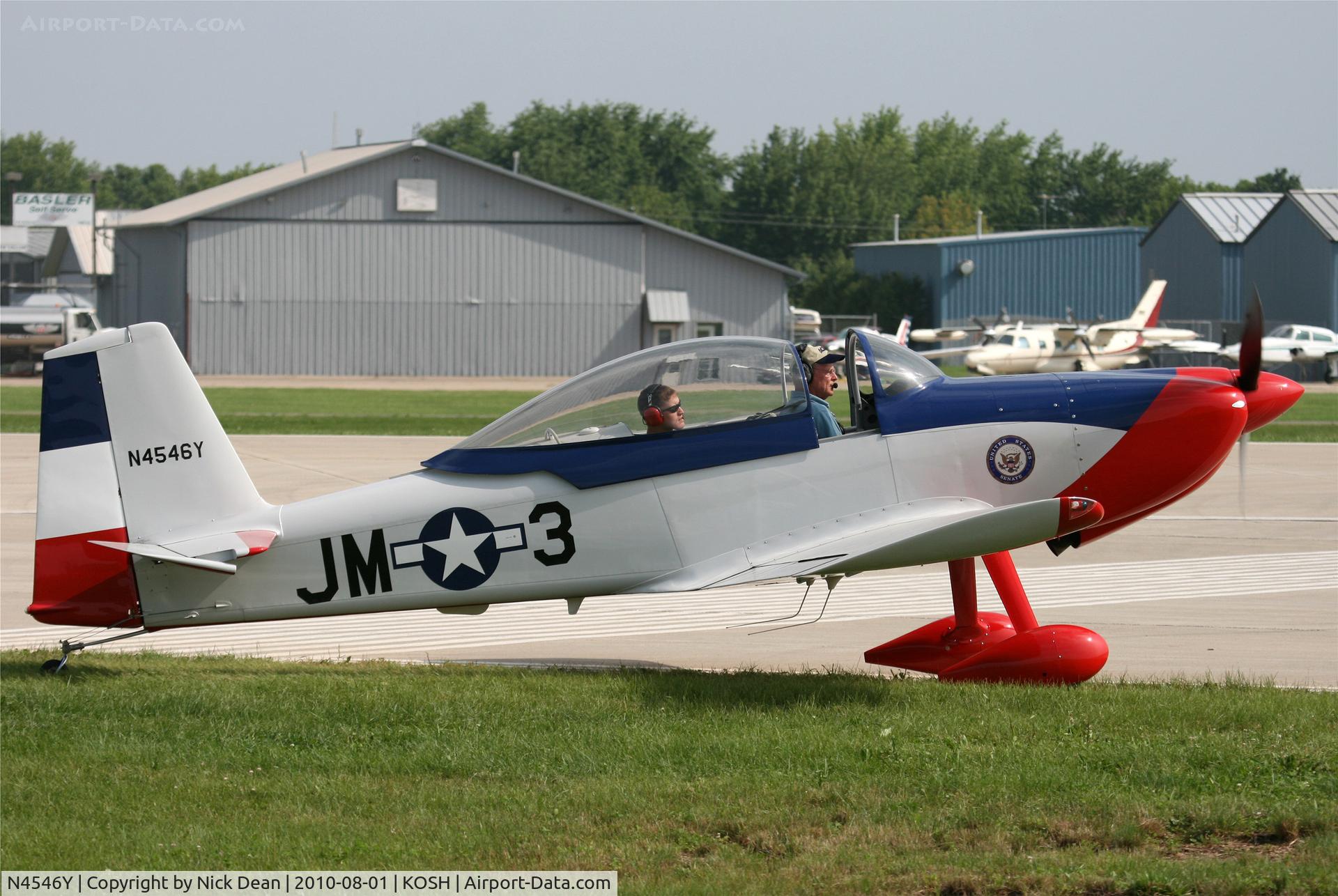 N4546Y, 2002 Vans RV-8 C/N 81168, KOSH