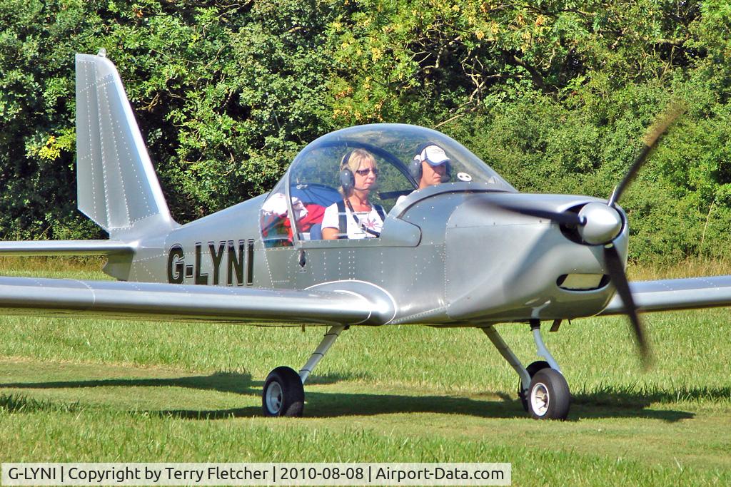 G-LYNI, 2006 Aerotechnik EV-97 Eurostar C/N PFA 315-14409, 2006 Evans G AEROTECHNIK EV-97 EUROSTAR, c/n: PFA 315-14409 at 2010 Stoke Golding Stakeout