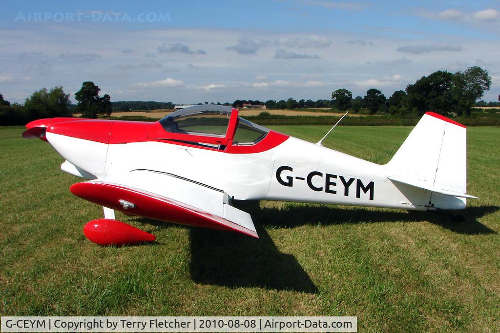 G-CEYM, 2007 Vans RV-6 C/N PFA 181A-14595, 2007 GORDON-ROE H RV-6, c/n: PFA 181A-14595 at 2010 Stoke Golding Stakeout
