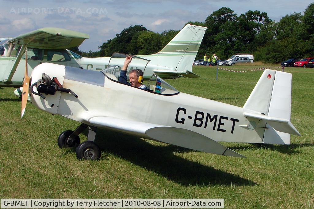 G-BMET, 1988 Taylor Monoplane C/N PFA 1465, 1988 Blythe M TAYLOR MONOPLANE, c/n: PFA 1465 at 2010 Stoke Golding Stakeout