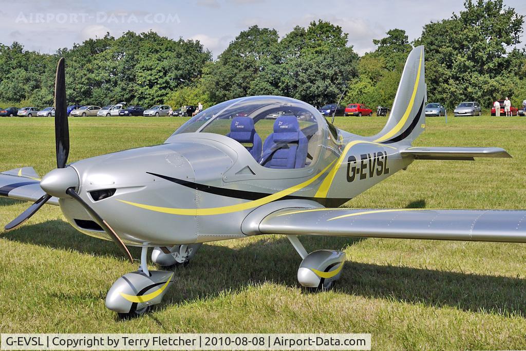 G-EVSL, 2009 Aerotechnik EV-97 Eurostar SL C/N LAA 315B-14891, New Eurostar at 2010 Stoke Golding Stakeout