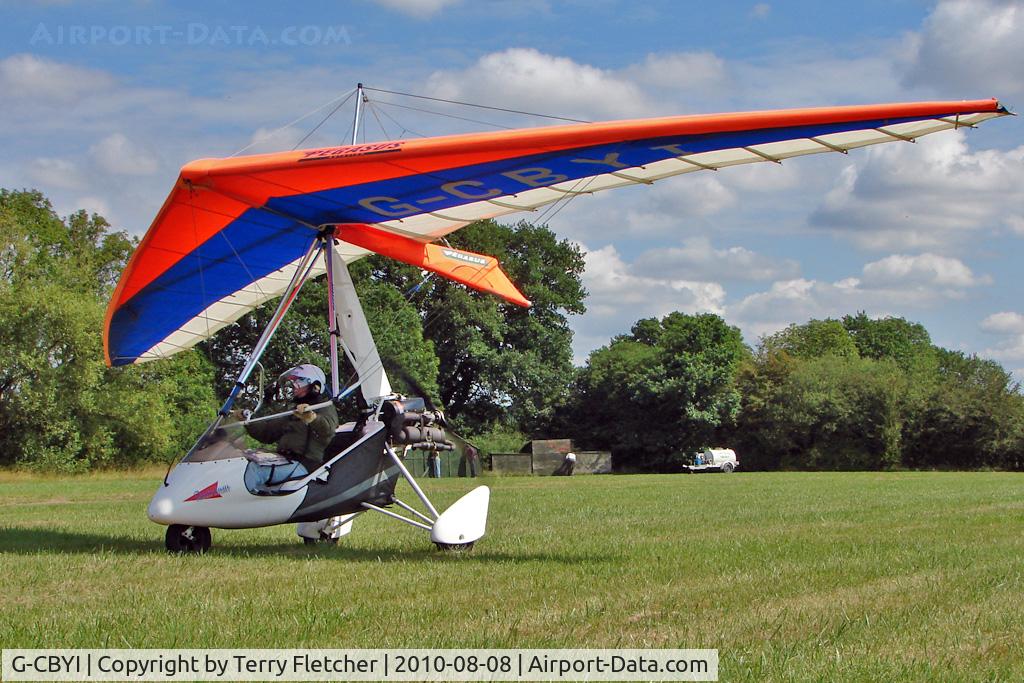 G-CBYI, 2002 Pegasus Quantum 15 C/N 7931, 2002 Cyclone Airsports Ltd Trading As Pegasus Aviation PEGASUS QUANTUM 15, c/n: 7931 at 2010 Stoke Golding Stakeout