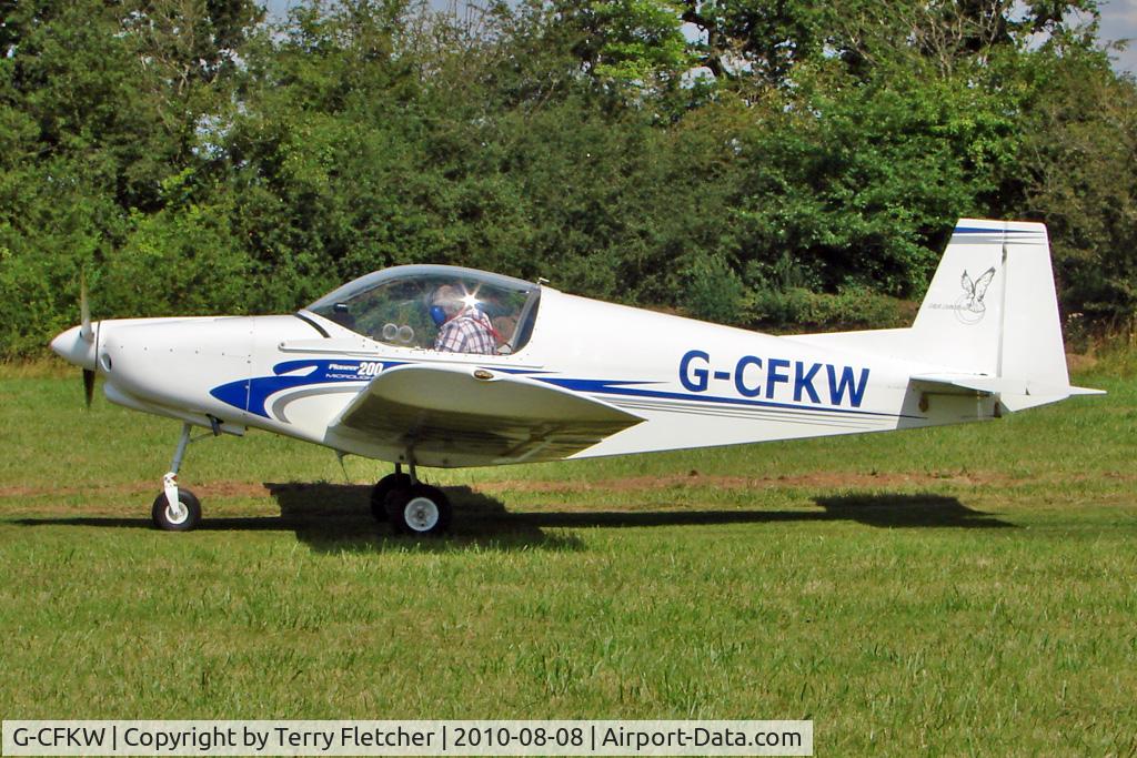 G-CFKW, 2008 Alpi Aviation Pioneer 200-M C/N LAA 334-14828, Based 2008 Cavaciuti Fa PIONEER 200-M, c/n: LAA 334-14828 at 2010 Stoke Golding Stakeout