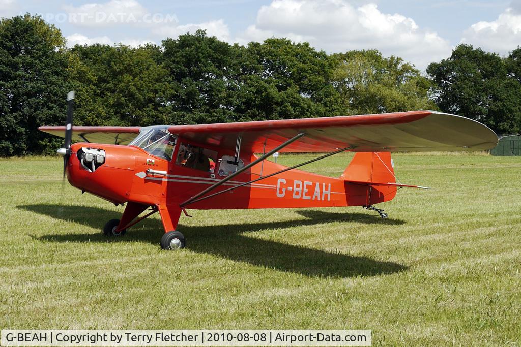 G-BEAH, 1946 Auster J-2 Arrow C/N 2366, 1946 Auster Aircraft Ltd AUSTER 5J2, c/n: 2366 at 2010 Stoke Golding Stakeout