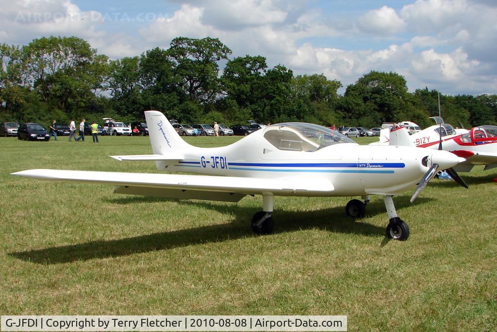 G-JFDI, 2007 Aerospool WT-9 Dynamic C/N DY192/2007, 2007 Yeoman Light Aircraft Company Ltd DYNAMIC WT9 UK, c/n: DY192 at 2010 Stoke Golding Stakeout