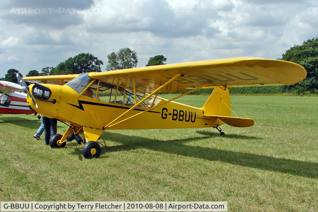 G-BBUU, 1943 Piper J3C-65 Cub Cub C/N 10354, 1943 Piper PIPER J3C-65, c/n: 10354 at 2010 Stoke Golding Stakeout