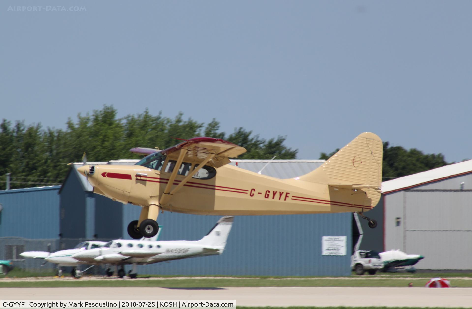 C-GYYF, 1948 Stinson 108-3 Voyager C/N 108 4516, Stinson 108-3