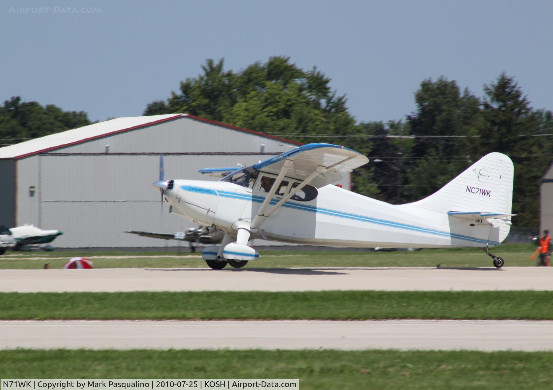 N71WK, 1947 Universal Stinson 108-3 C/N 108-3711, Stinson 108-3