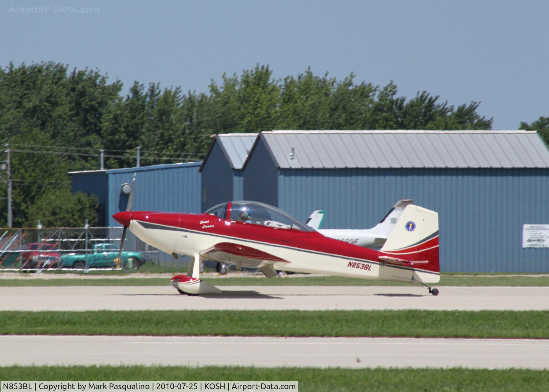 N853BL, 2004 Vans RV-8 C/N 80384, RV-8