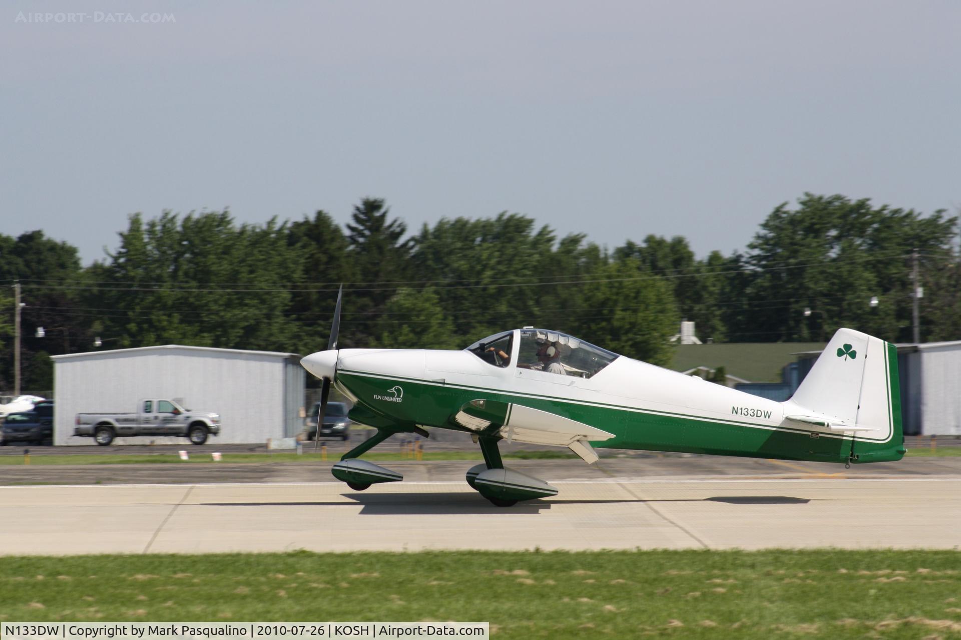 N133DW, 1997 Vans RV-6A C/N 22012, RV-6A