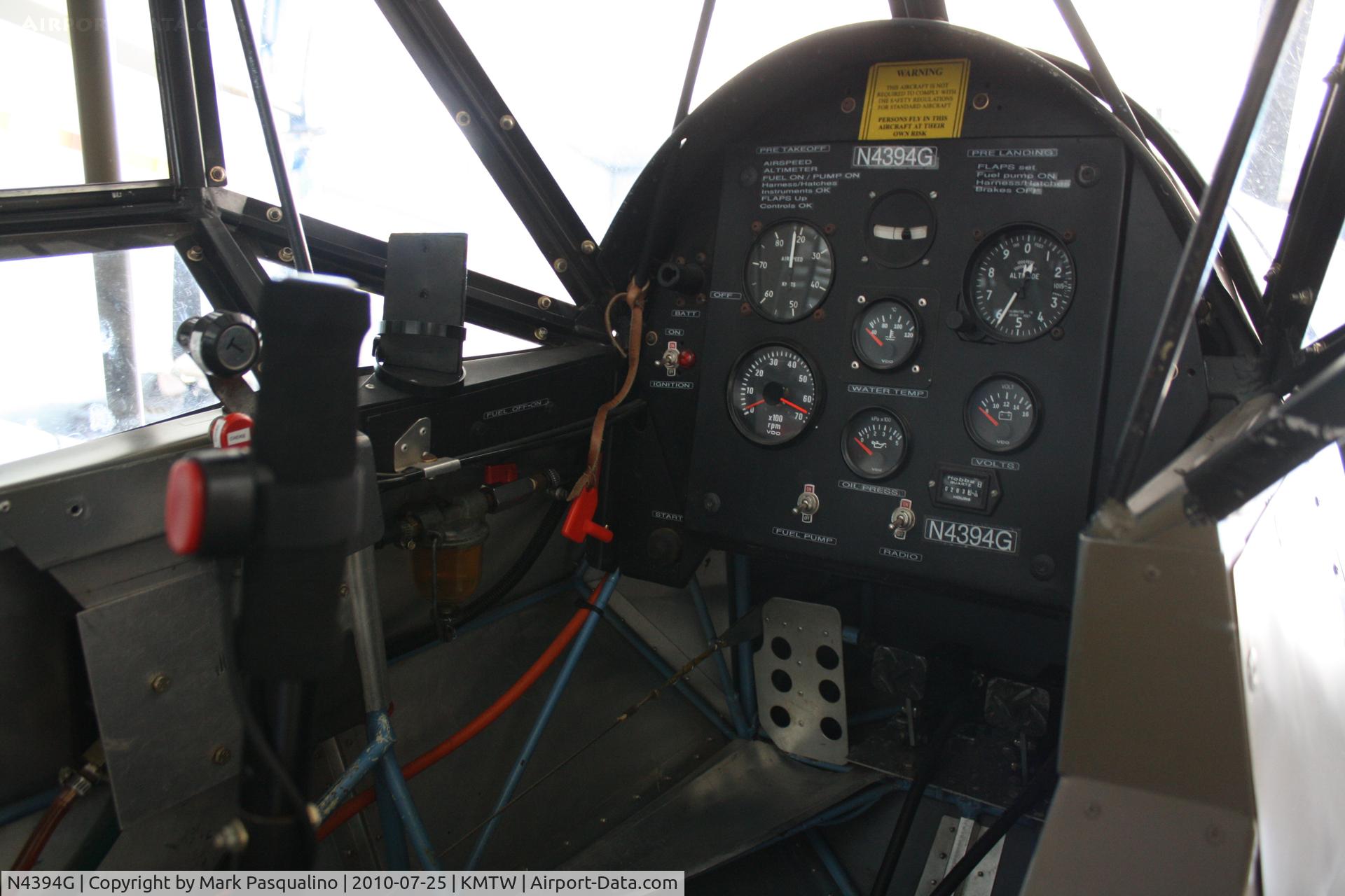 N4394G, 2002 Slepcev Storch SS-MK4 C/N 004, Storch SS4