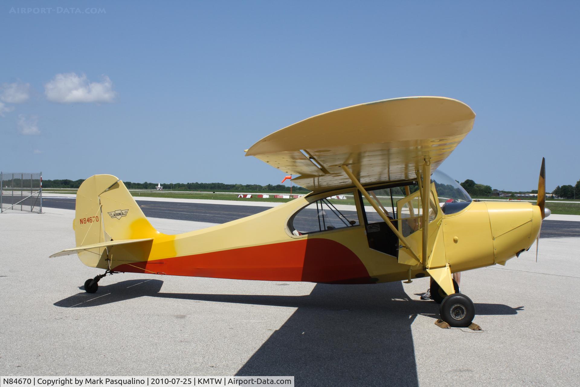 N84670, 1946 Aeronca 7AC Champion C/N 7AC-3381, Aeronca 7AC