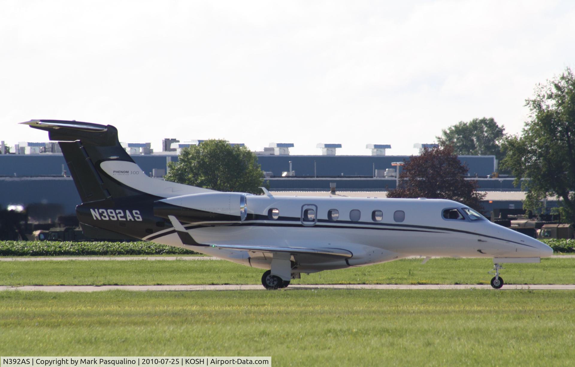N392AS, 2010 Embraer EMB-505 Phenom 300 C/N 50500009, EMB-505