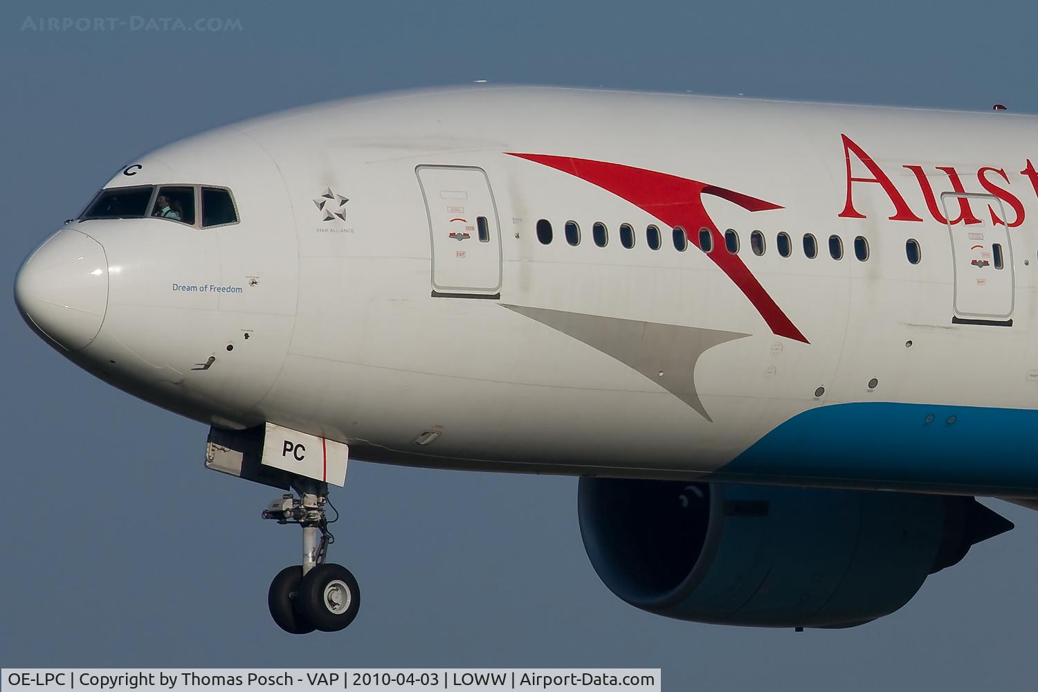 OE-LPC, 2002 Boeing 777-2Z9/ER C/N 29313, Austrian Airlines