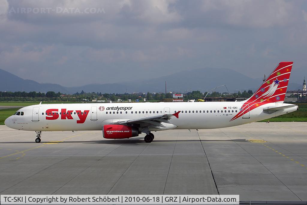 TC-SKI, 1998 Airbus A321-231 C/N 0811, TC-SKI
