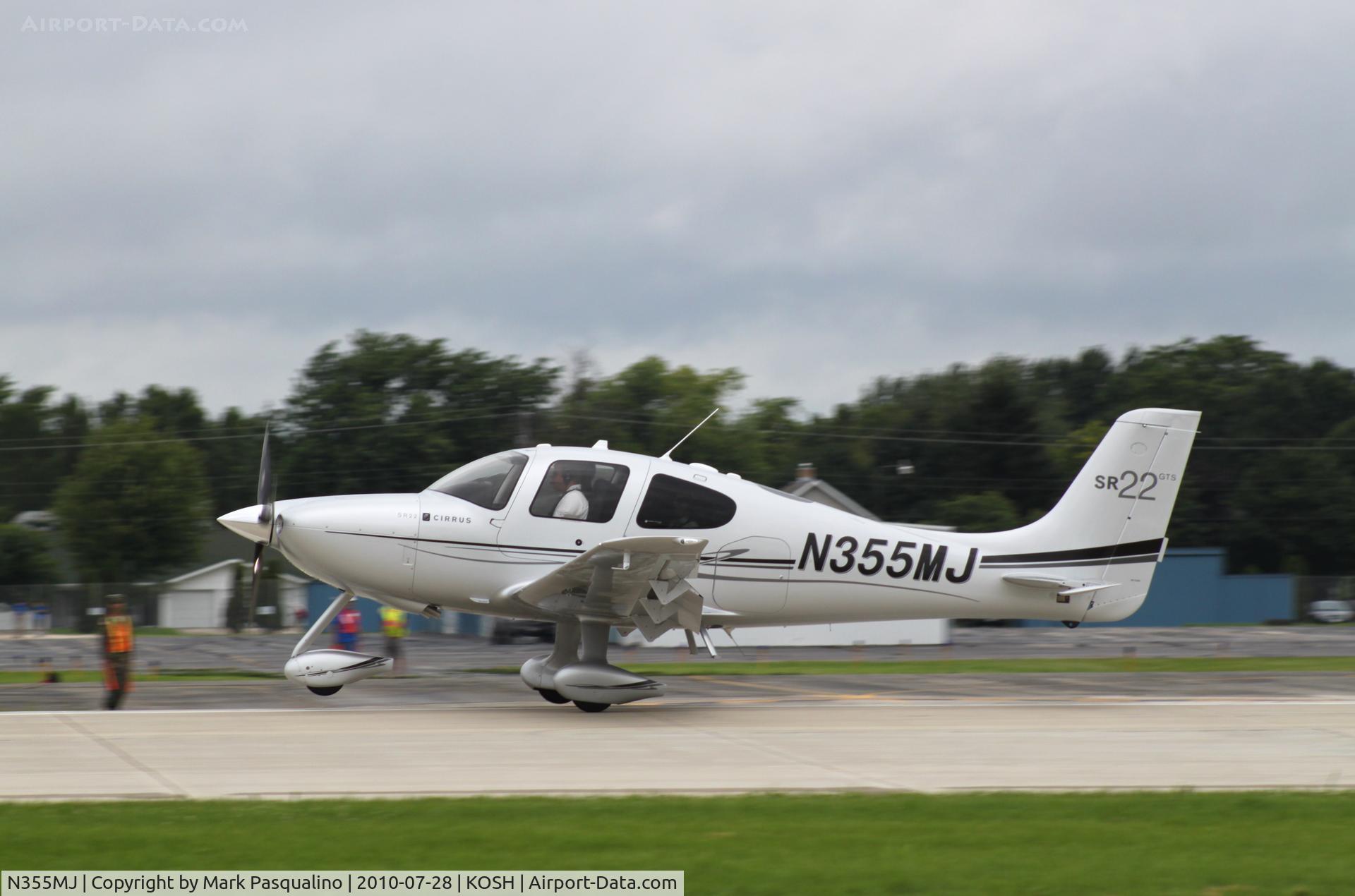 N355MJ, Cirrus SR22 C/N 3550, SR22