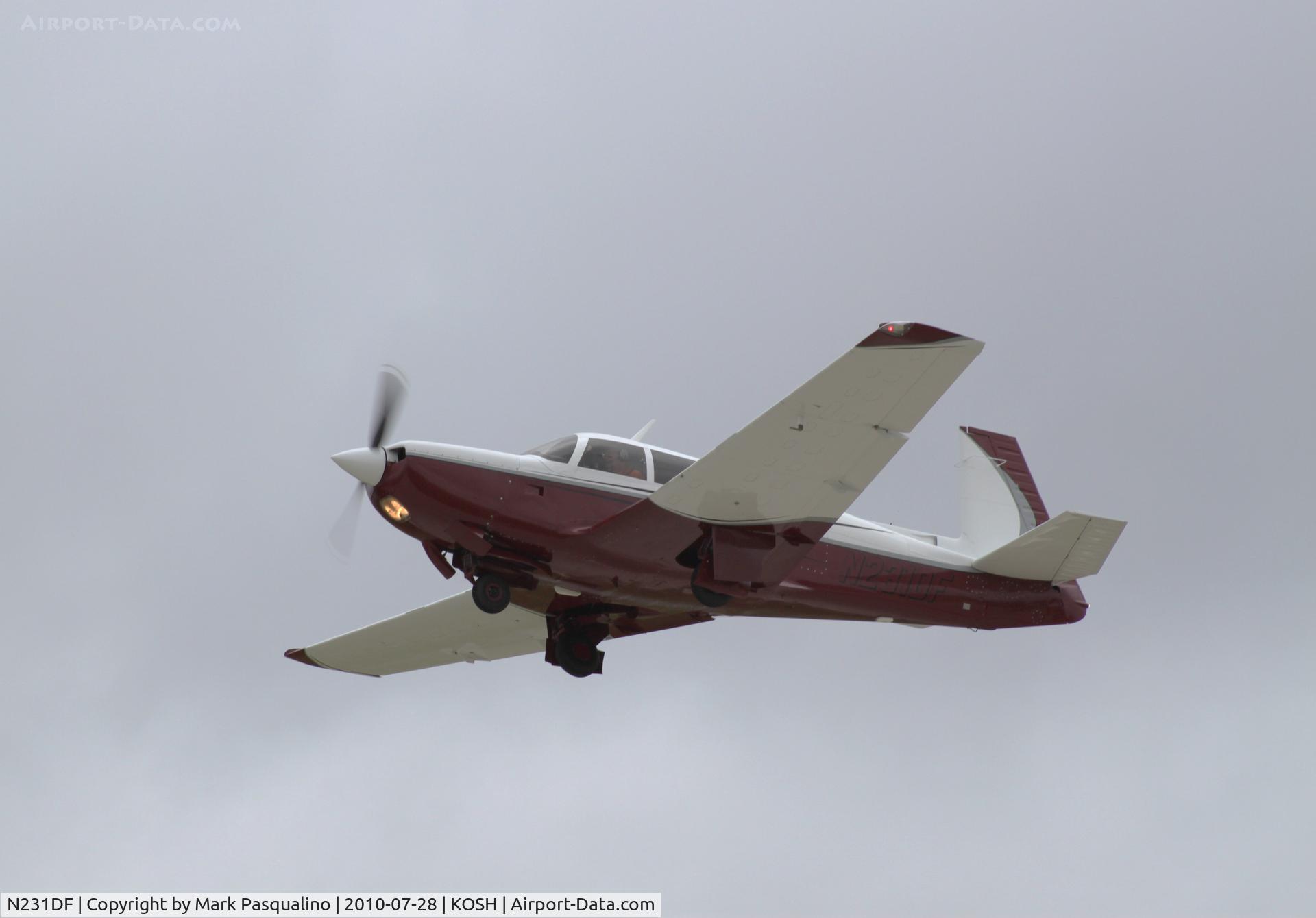 N231DF, 1979 Mooney M20K C/N 25-0151, Mooney M20K