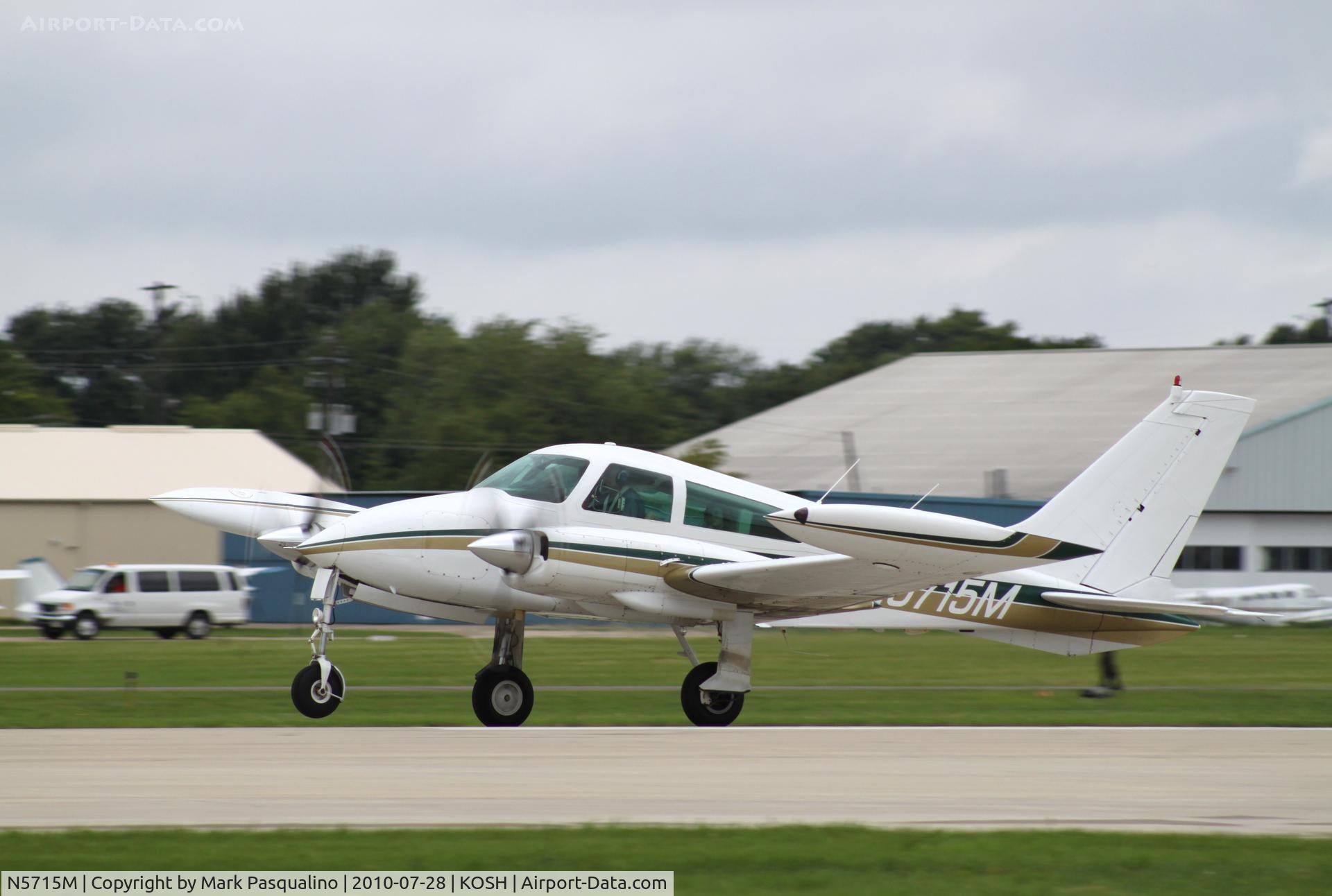 N5715M, 1968 Cessna 310P C/N 310P0015, Cessna 310P