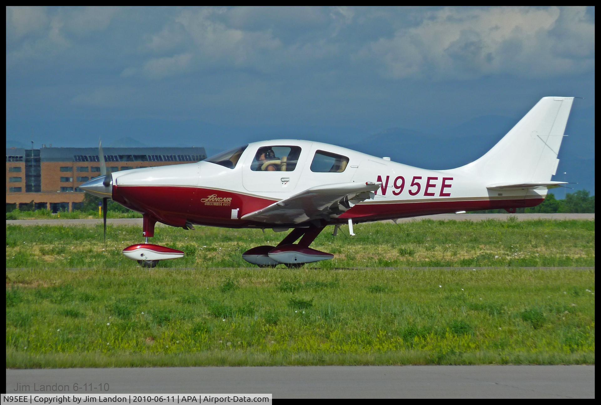 N95EE, 2004 Lancair LC42-550FG C/N 42036, Observed while volunteering at the B-17G 