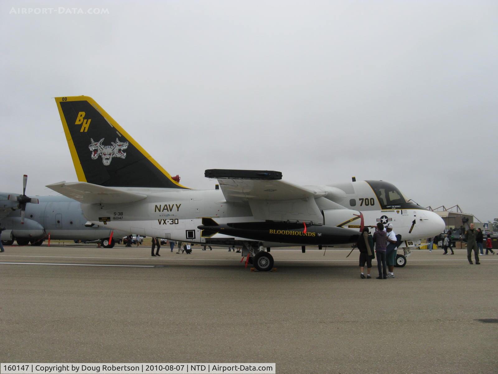 160147, Lockheed S-3B Viking C/N 394A-1129, Lockheed S-3B VIKING, two GE TF34-GE-2-400B Turbofans 9,278 lb st each