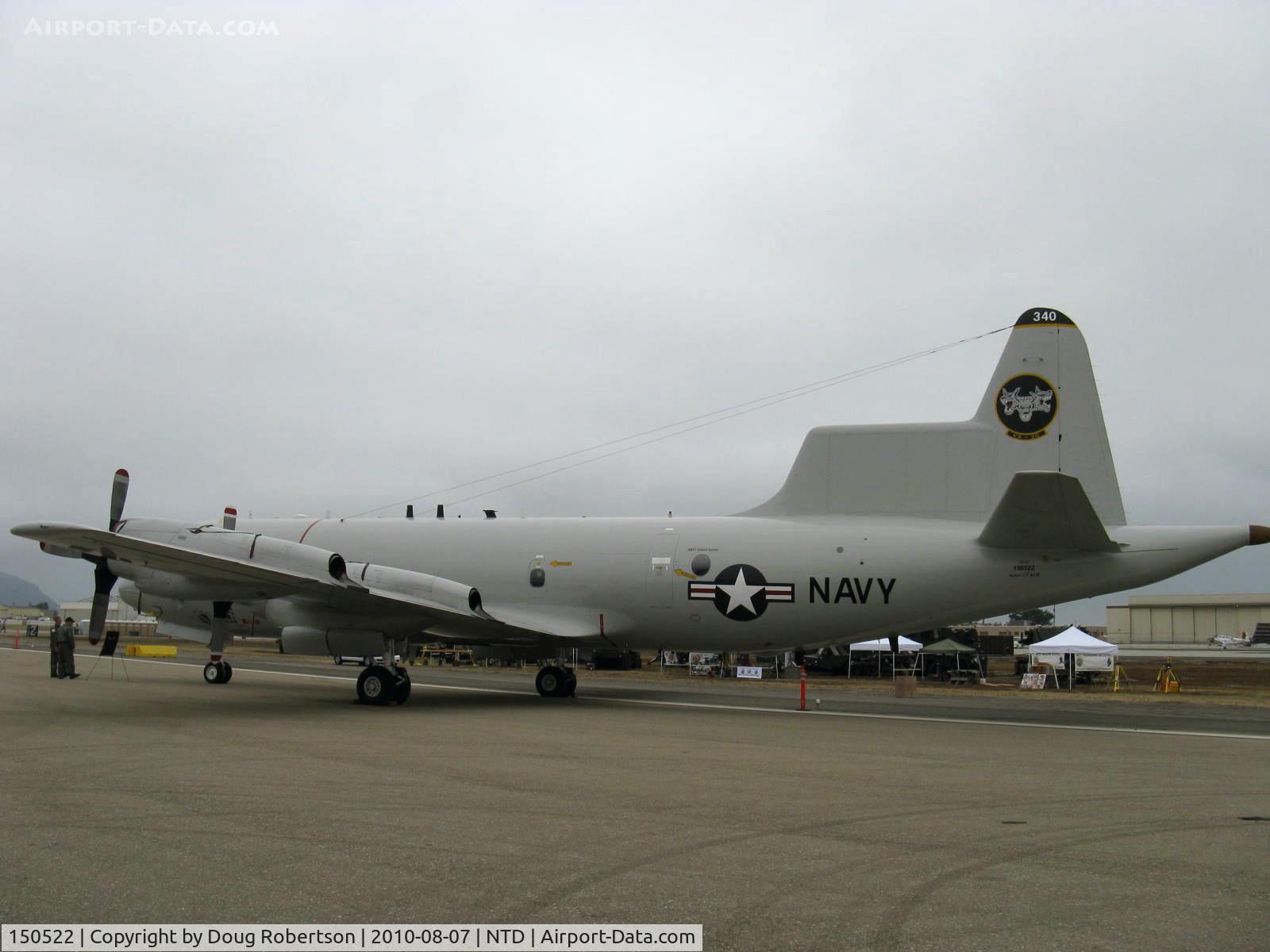 150522, Lockheed NP-3D Orion C/N 185-5048, Lockheed NP-3D 'Billboard' ORION, four Allison T56-4-14 Turboprops 4,600 shp each