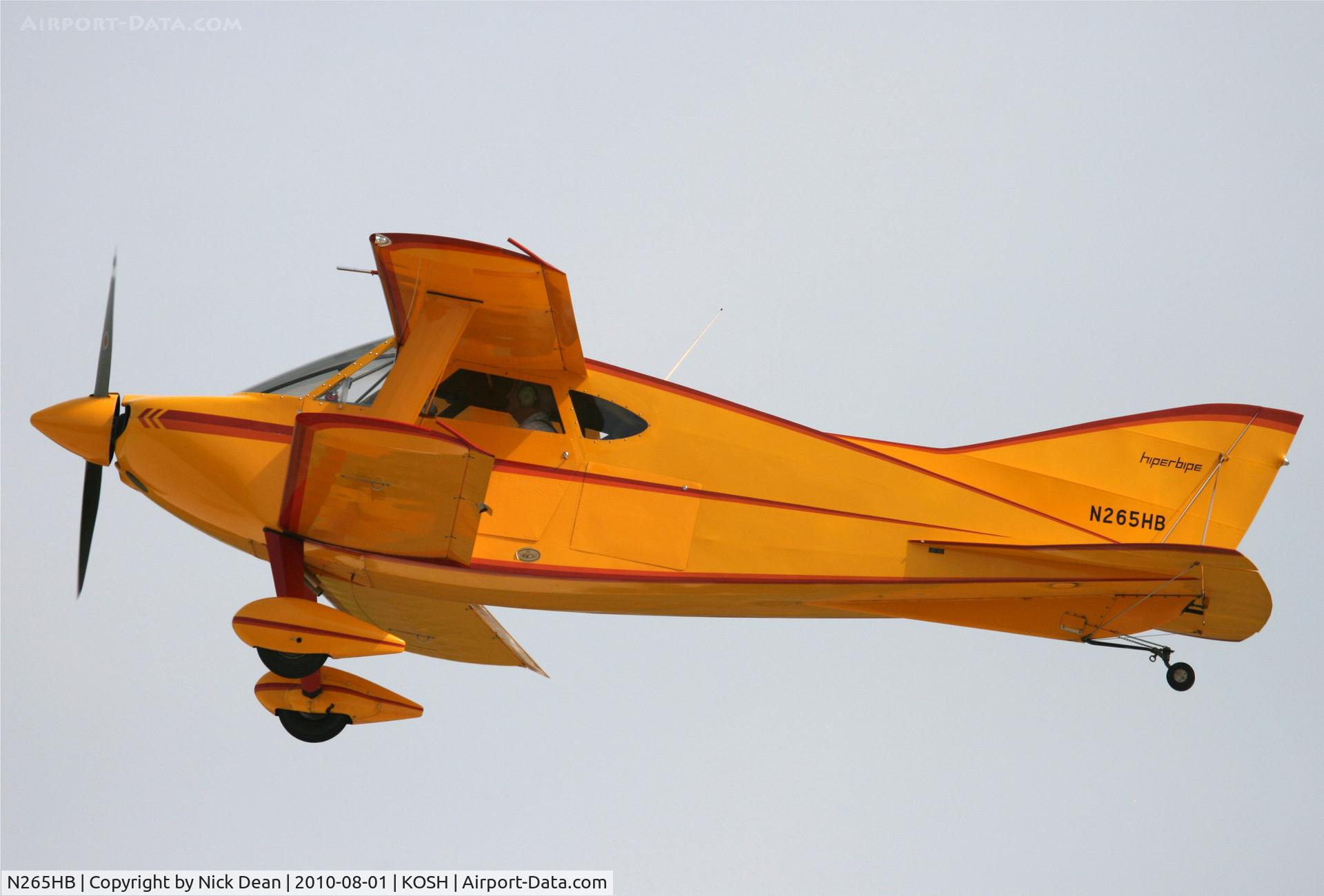 N265HB, 1982 Sorrell SNS-7 Hiperbipe C/N 265, KOSH