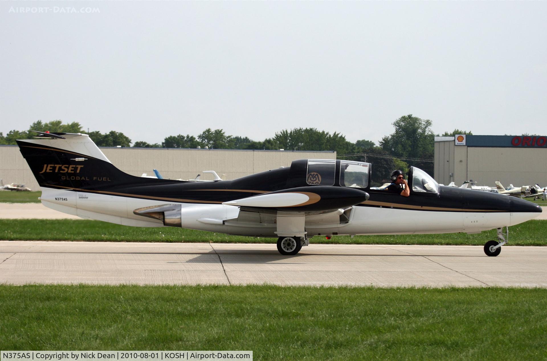 N375AS, 1959 Morane-Saulnier MS.760 Paris C/N 44, KOSH
