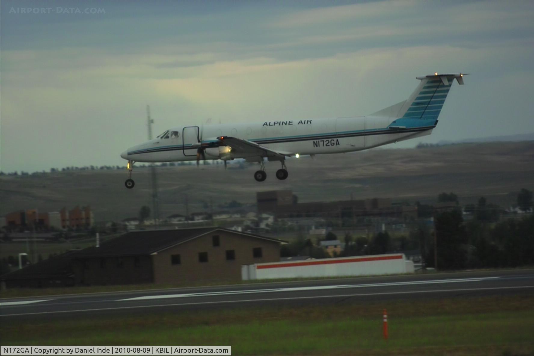 N172GA, Beech 1900C C/N UB-11, Alpine Air Beech 1900