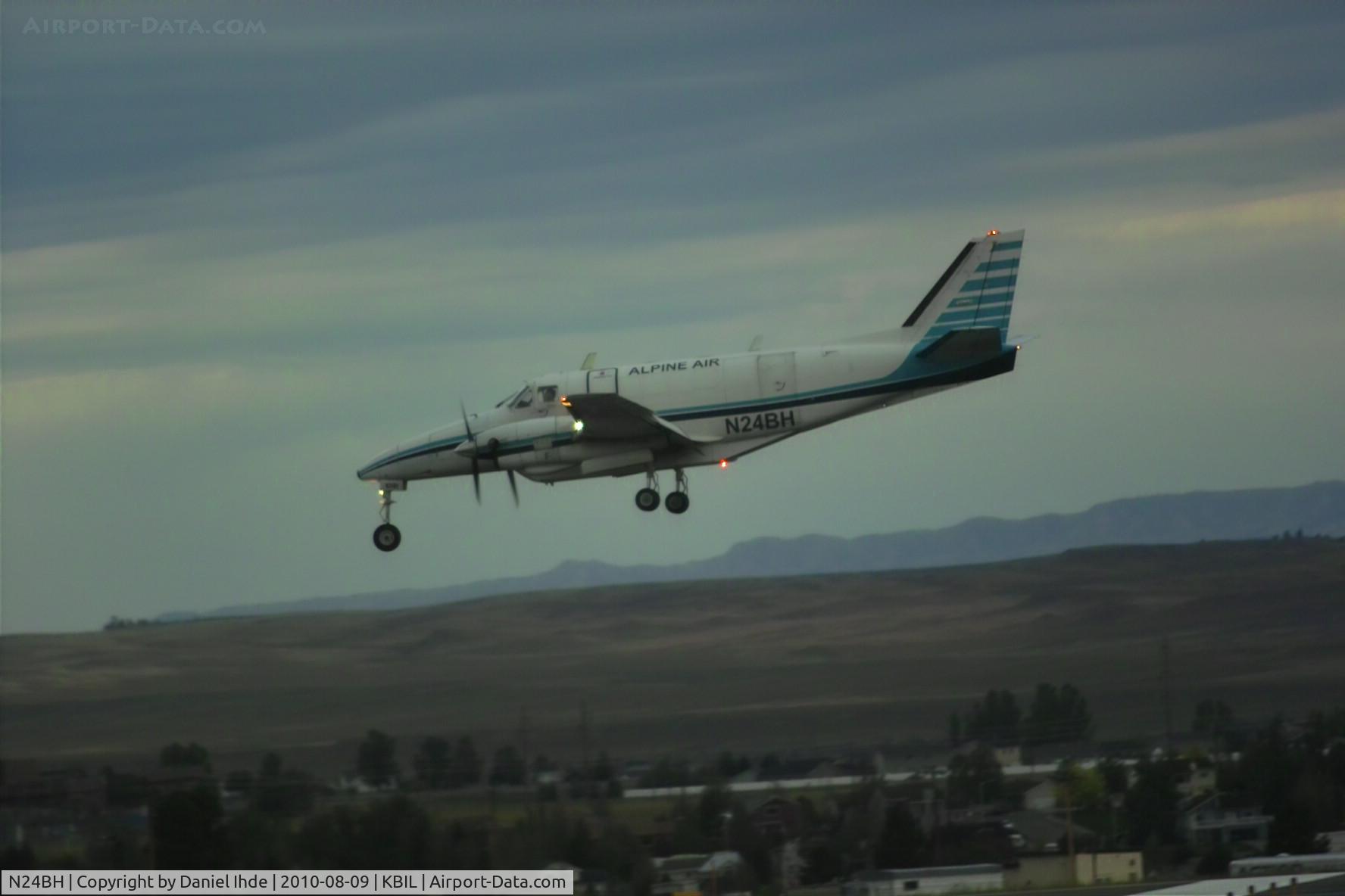 N24BH, 1985 Beech 99 Airliner C/N U-67, Alpine Air Beech 99