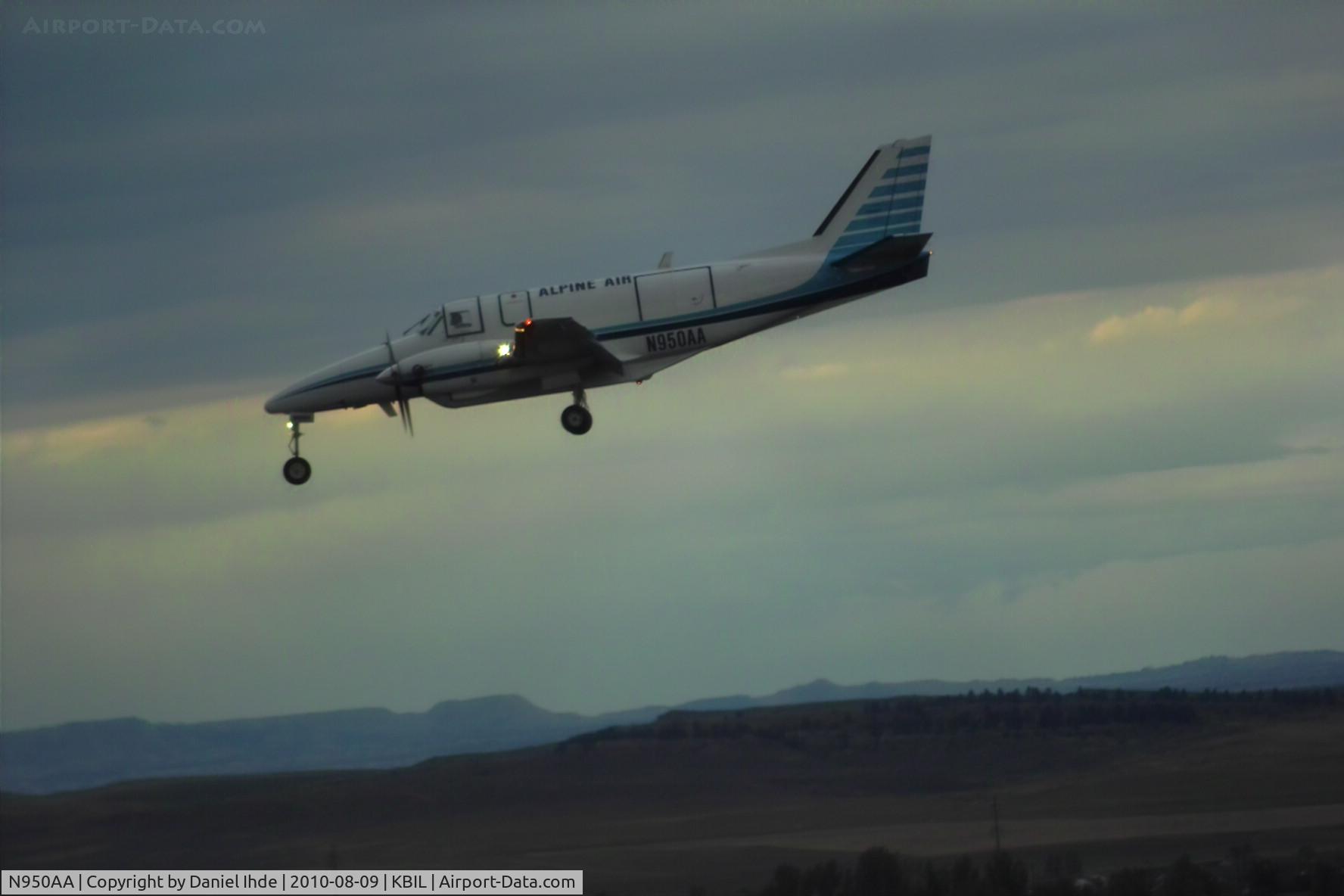 N950AA, 1974 Beech B99 C/N U-159, Alpine Air Beech 99
