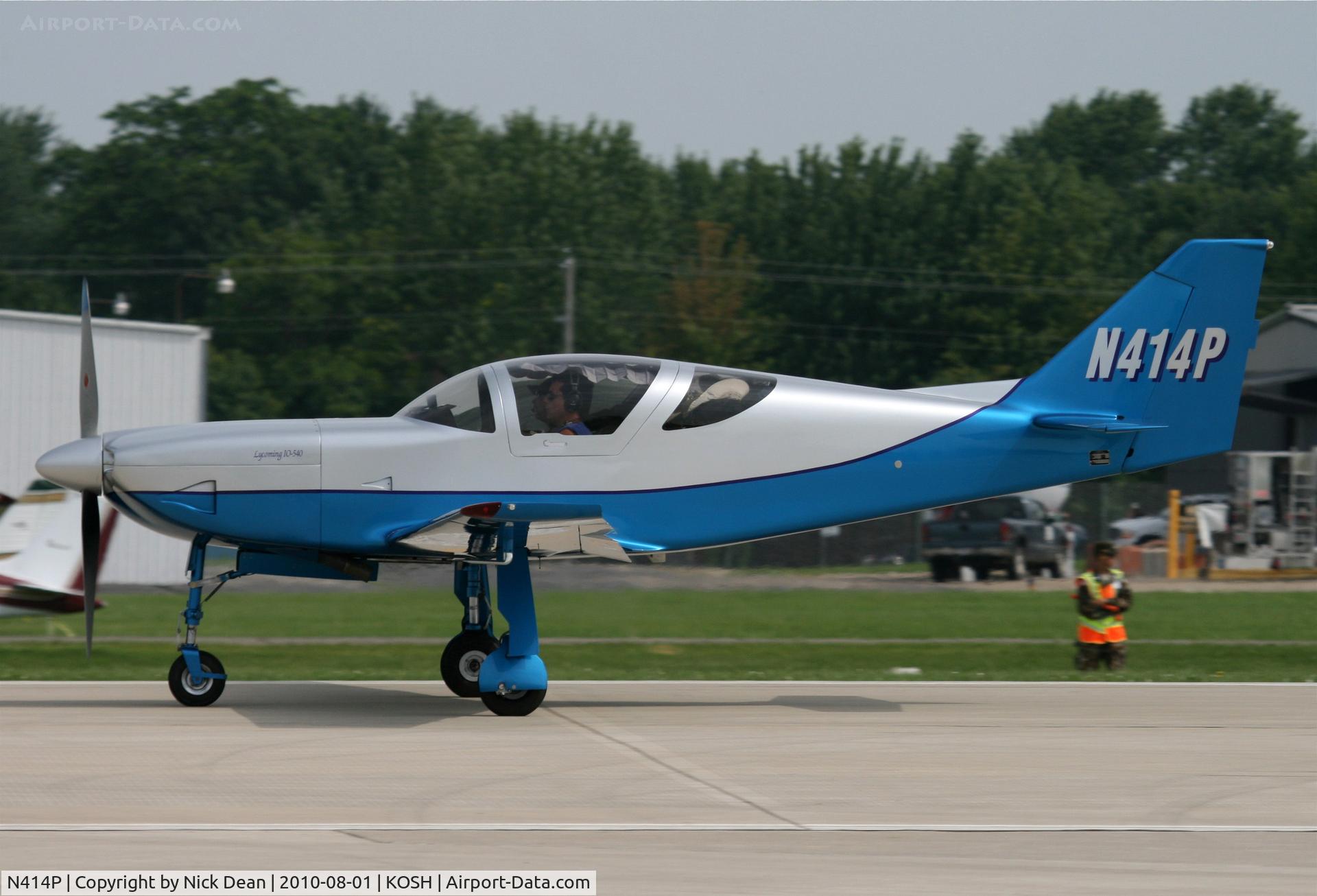 N414P, 1989 Stoddard-Hamilton Glasair III C/N 3053, KOSH