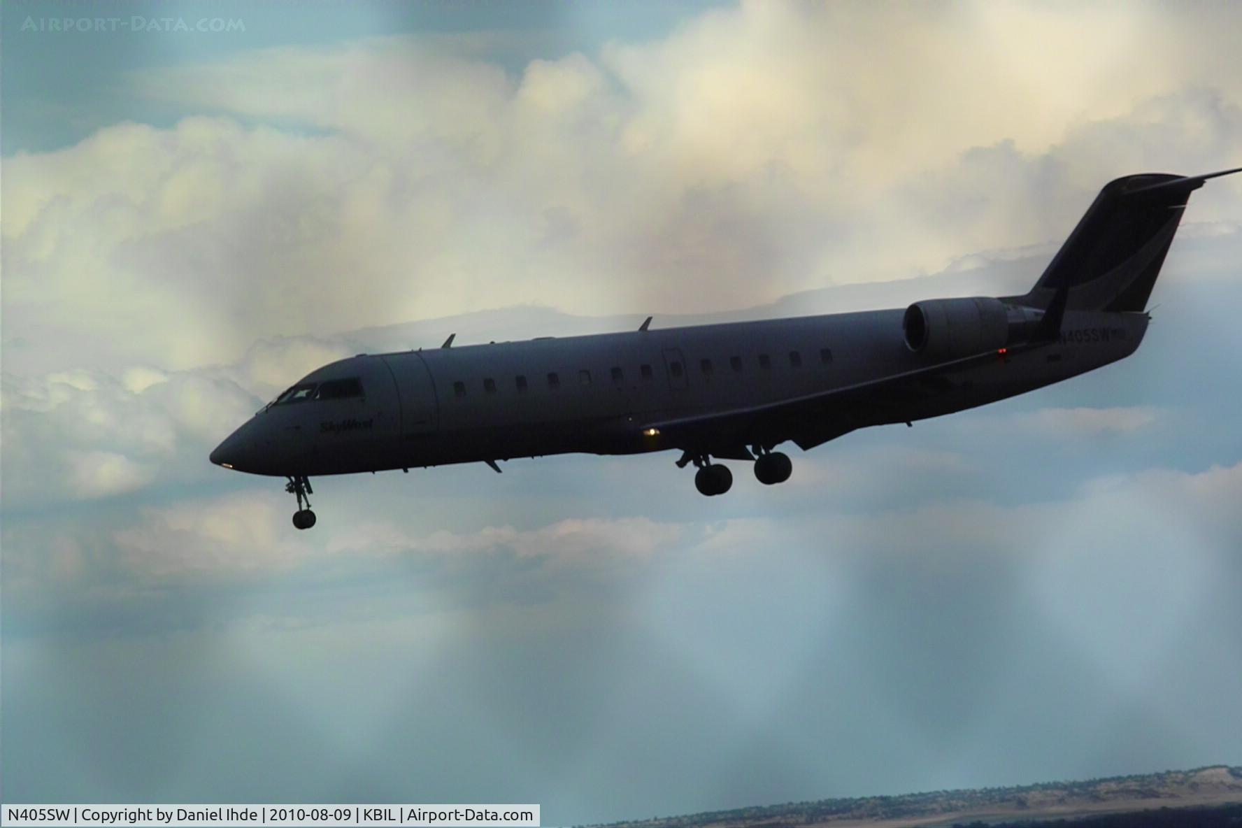 N405SW, 1993 Canadair CRJ-200LR (CL-600-2B19) C/N 7029, Canadair CL-600