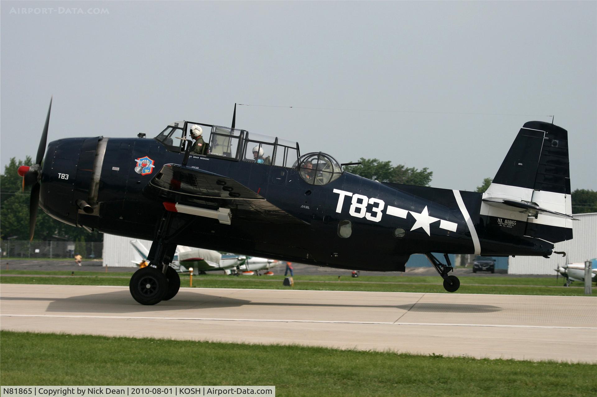 N81865, 1945 Grumman TBM-3E Avenger C/N 5632, KOSH