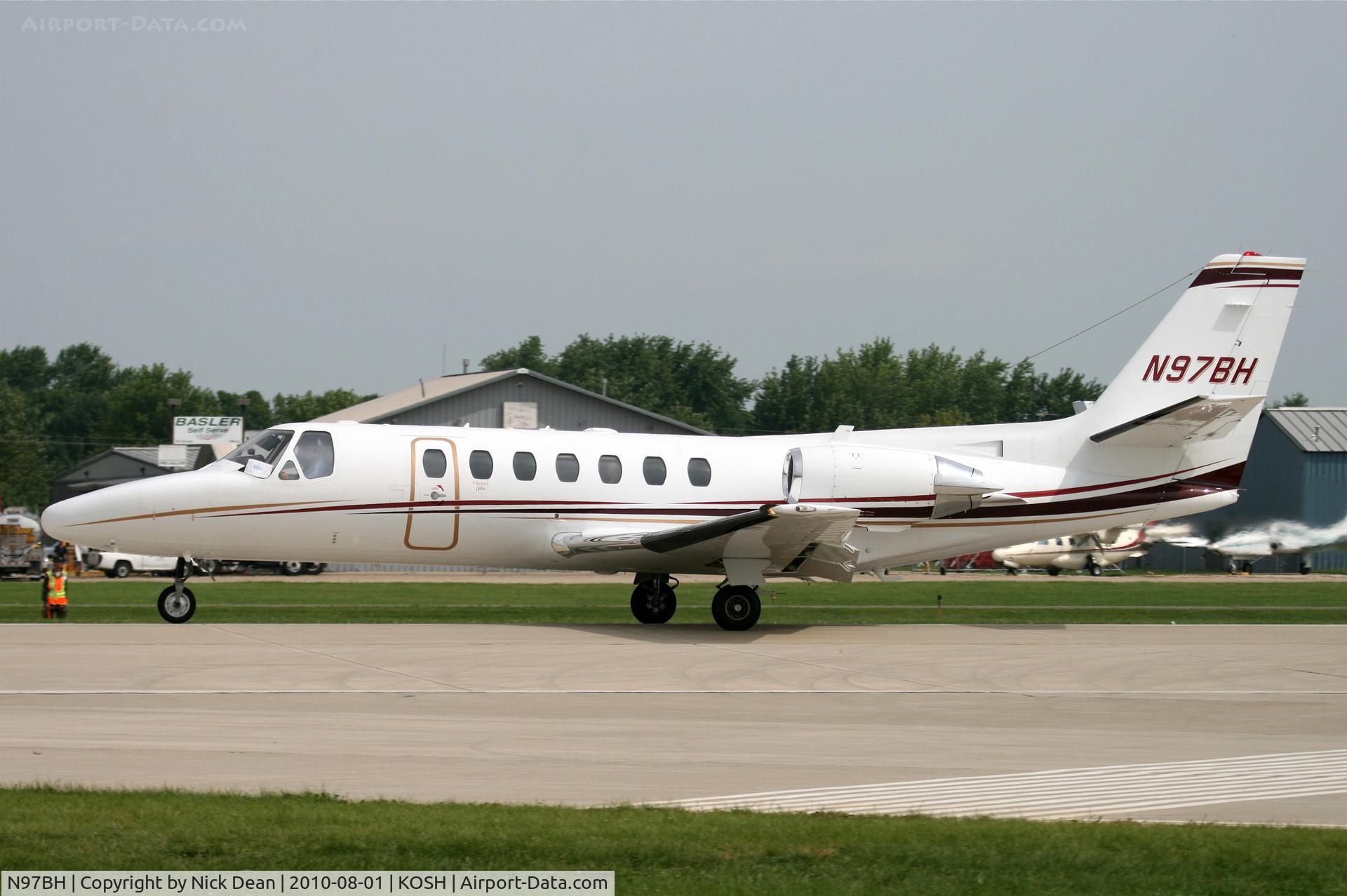 N97BH, Cessna 560 Citation V C/N 560-0290, KOSH