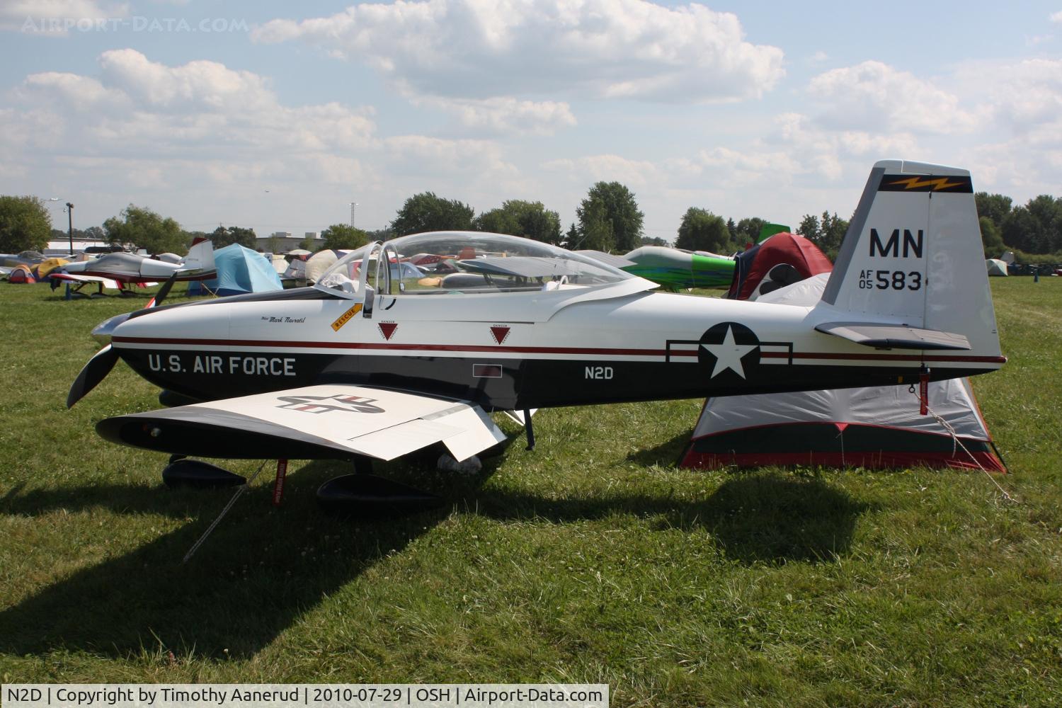 N2D, 2005 Vans RV-8A C/N 80583, 2005 RV-8A, c/n: 80583