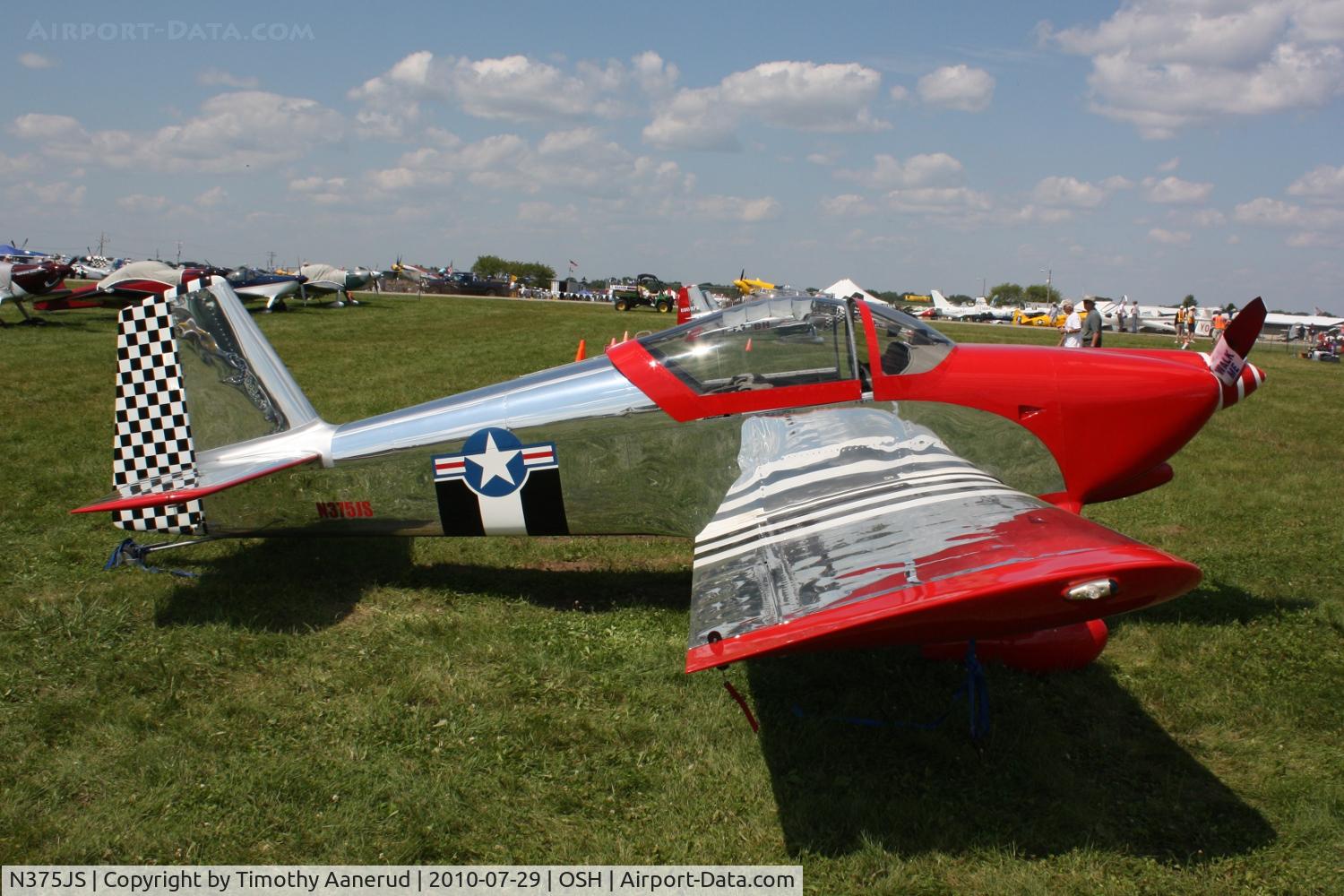 N375JS, 2000 Vans RV-6 C/N 23645, 2000 RV6, c/n: 23645