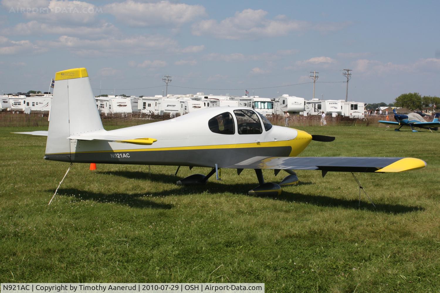 N921AC, 2007 Vans RV-10 C/N 40394, 2007 RV-10, c/n: 40394