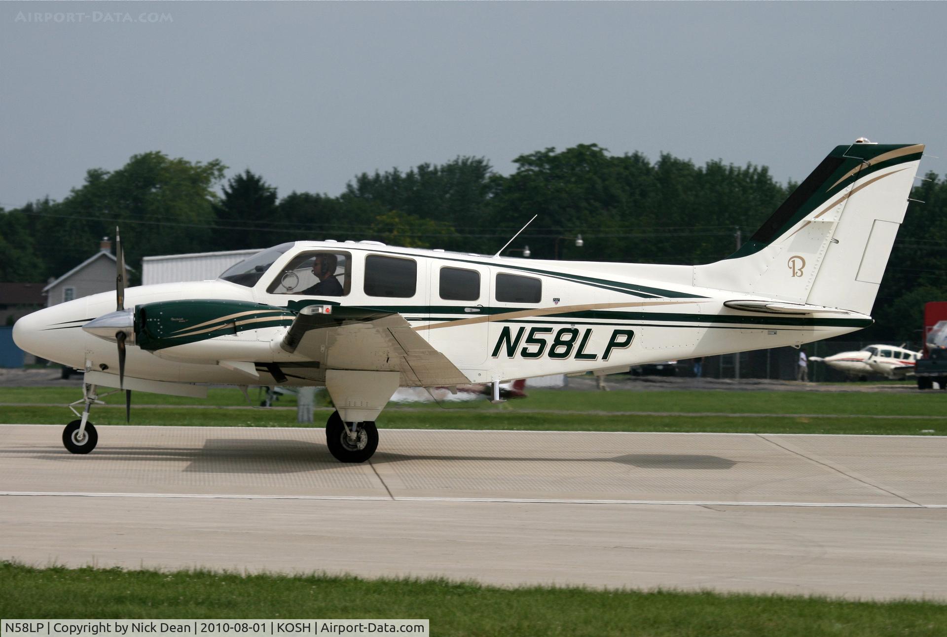 N58LP, 1985 Beech 58P Baron C/N TJ-481, KOSH
