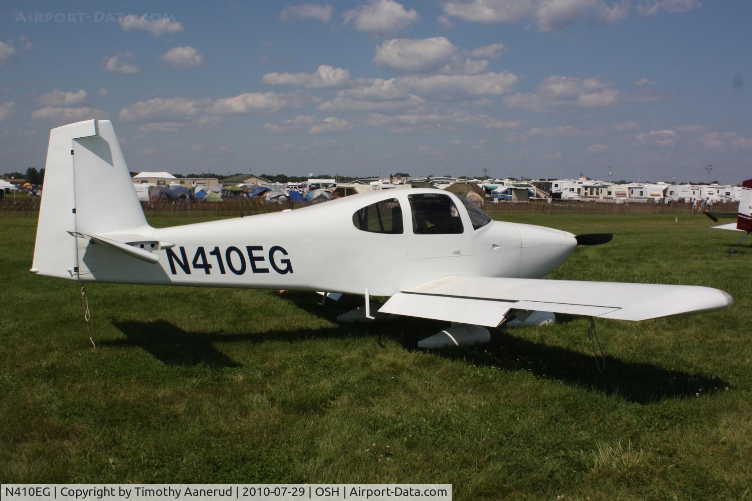 N410EG, Vans RV-10 C/N 40271, RV-10, c/n: 40271. Doesn't look like the paint job is finished yet.